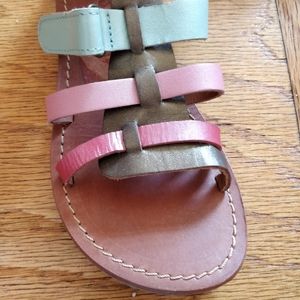 Leather sandals
